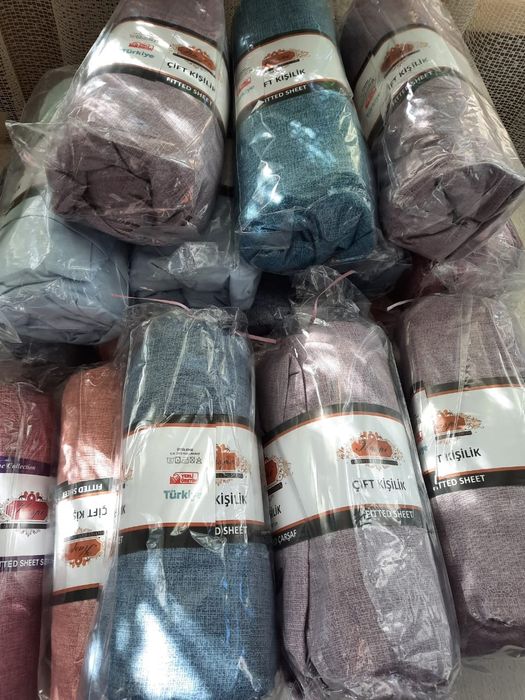 Простынь на резинке. Производство Турция.