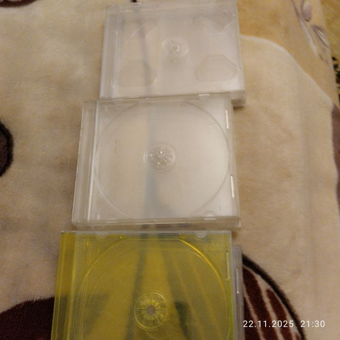 CD пустые коробки для дисков