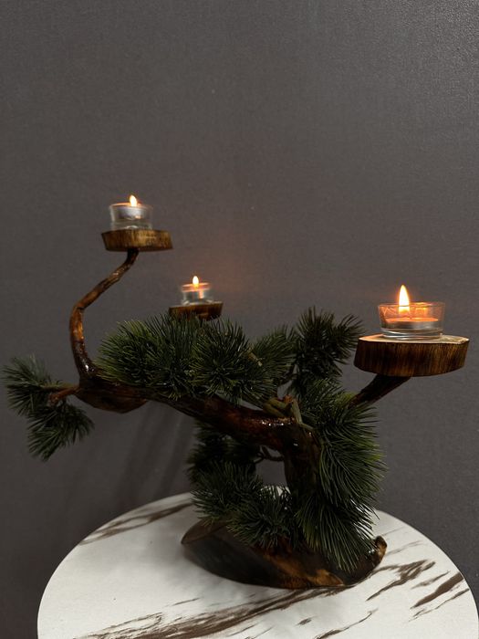 Бонсай  подсвечники