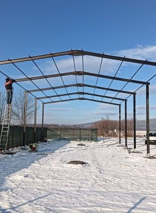 Vand hale structuri metalice