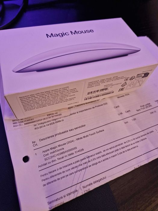 Apple Magic Mouse 3 (2024) cu factura