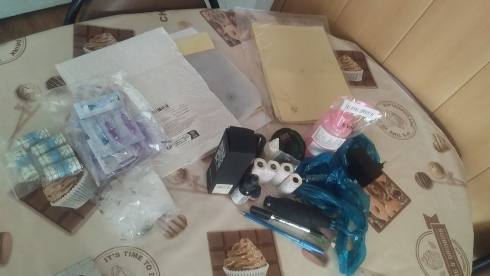 Тату машинка в комплектации