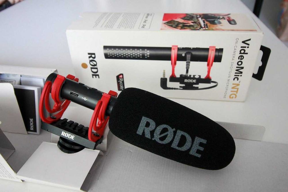 Rode VideoMic NTG + ветробран WS11 – НОВИ
