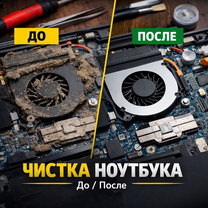 Программист / Айтишник — ремонт и ускорение ноутбуков Актау