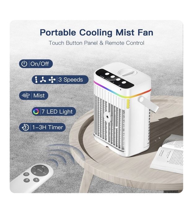 2 бр. Интелигентен мини климатик 4 в 1