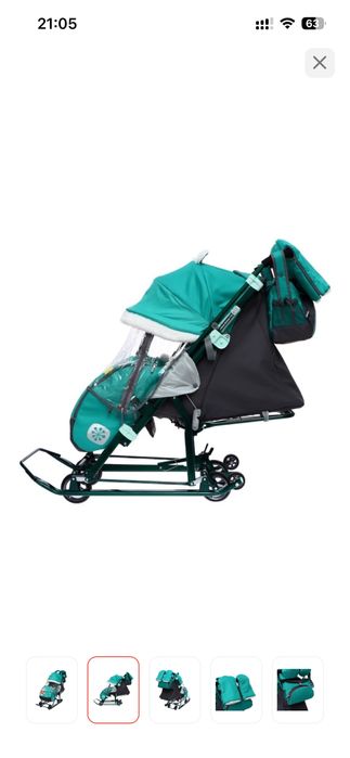 Продам санки-коляска Nika Kids