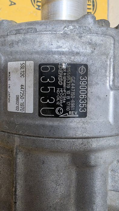 Compresor ac aer condiționat Opel Corsa E 39006353