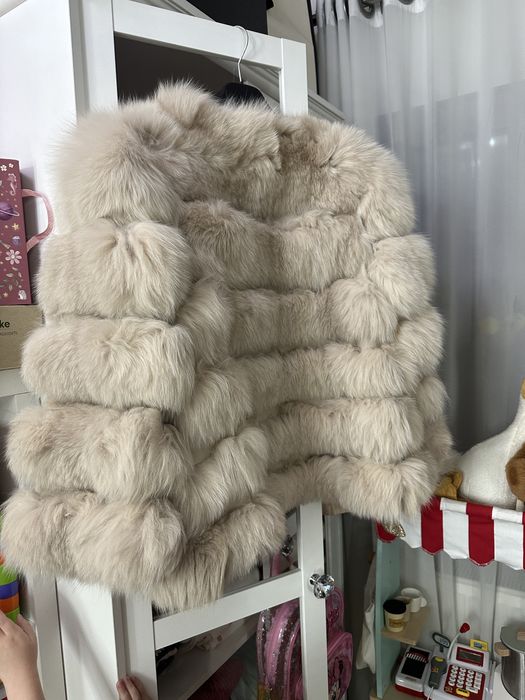 Geaca blana naturala m