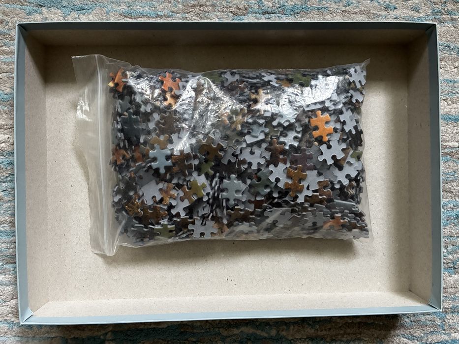Set puzzle - cal murg 1000 piese si Romania 240 piese
