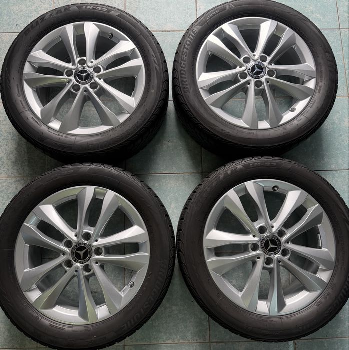 Jante aliaj R17 originale Mercedes C-Class W205 S205 C205 A205  225/50/17 M+S