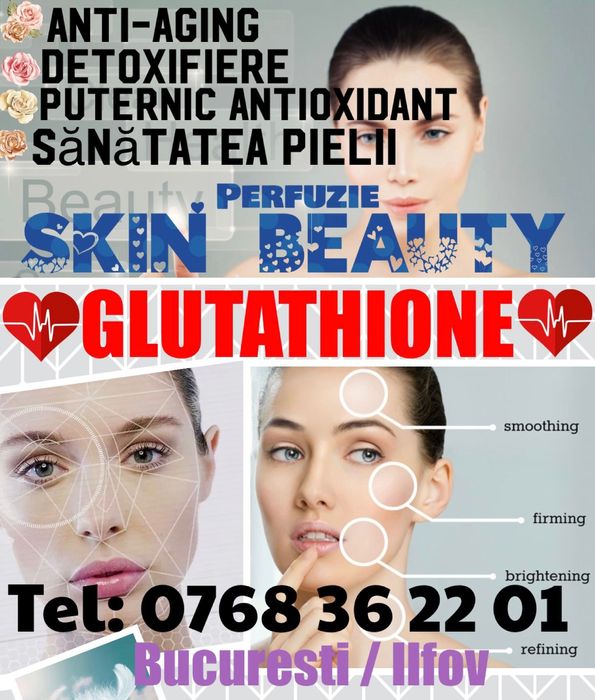 Perfuzie cu Glutathione la domiciliu in București si Ilfov