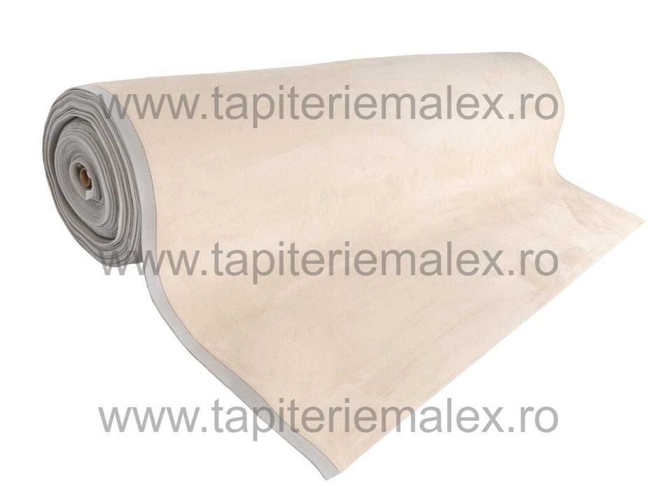 Material plafon auto ALCANTARA CREM/BEJ, fete de usi, tapiterie stofa