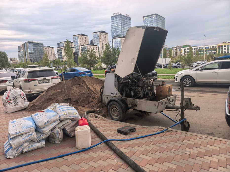 Стяжка пола ПОЛУСУХАЯ стяжка сантехника
