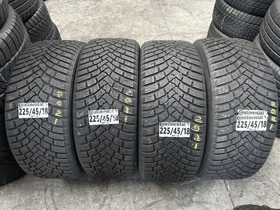 225/45/18  continentalM+S