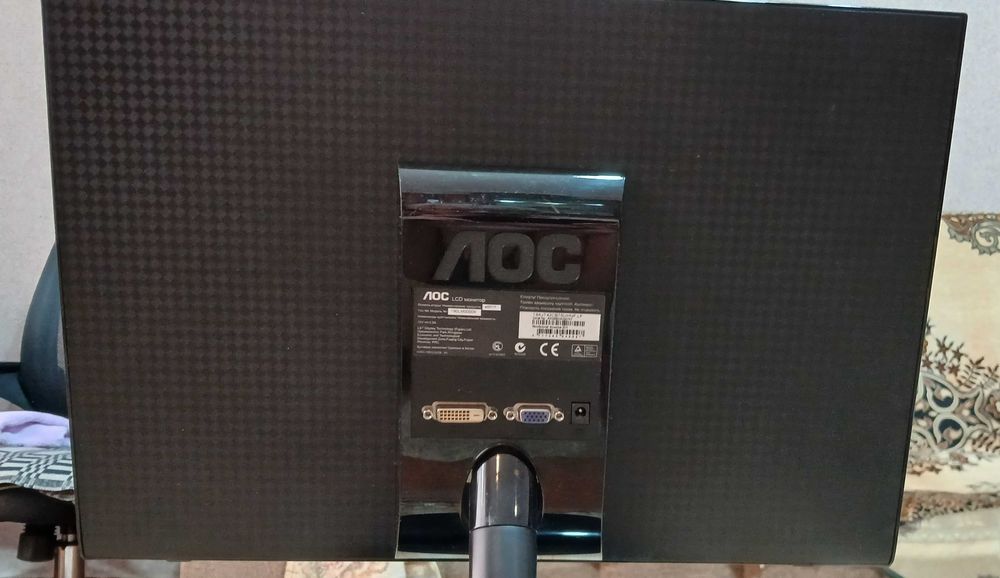 Монитор АОС , 19 Дюйм, сенсорная панель управления, завод.