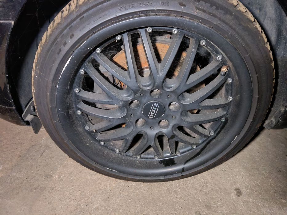 Jante 5x112 DOTZ R18 cu anvelope Michelin all season 225 40 18 DOT 2025