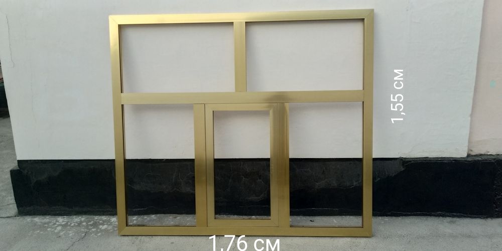 Окно алюминиевый