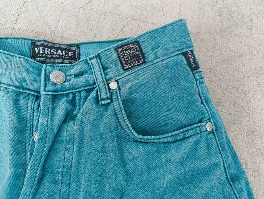 Дамски къси дънки Версаче