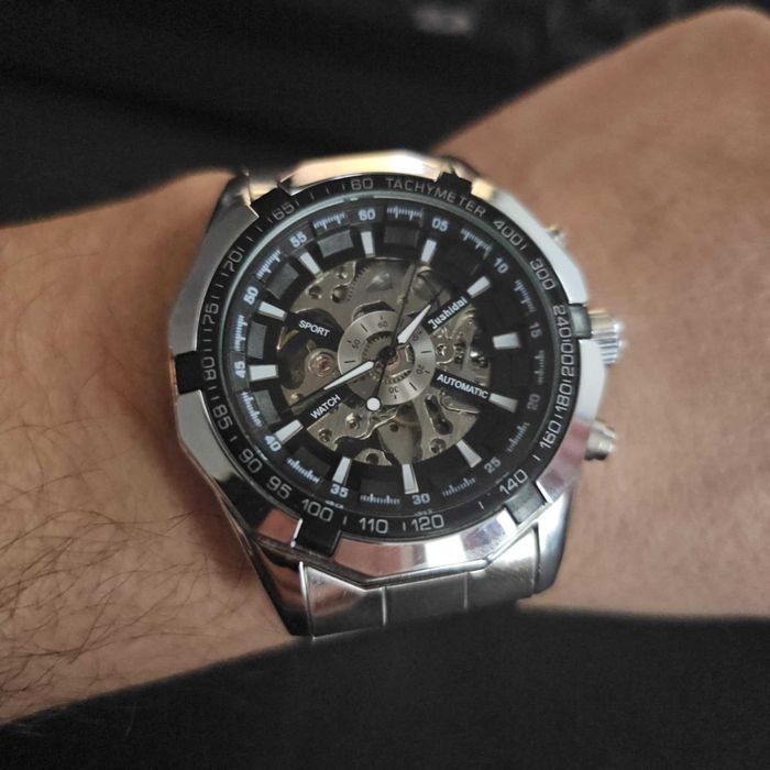 Ceas automatic, mecanic, model modern, calitativ si de ocazie! NOU