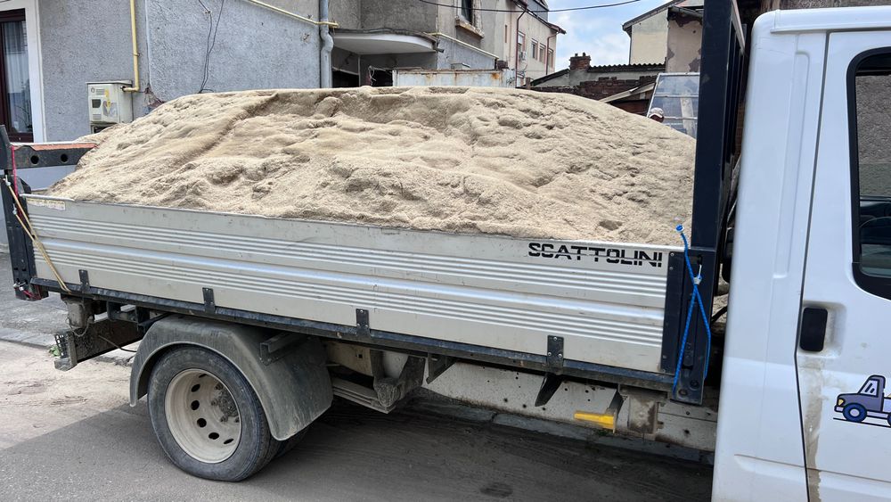 Nisip fin  pentru tencuieli si zidarie