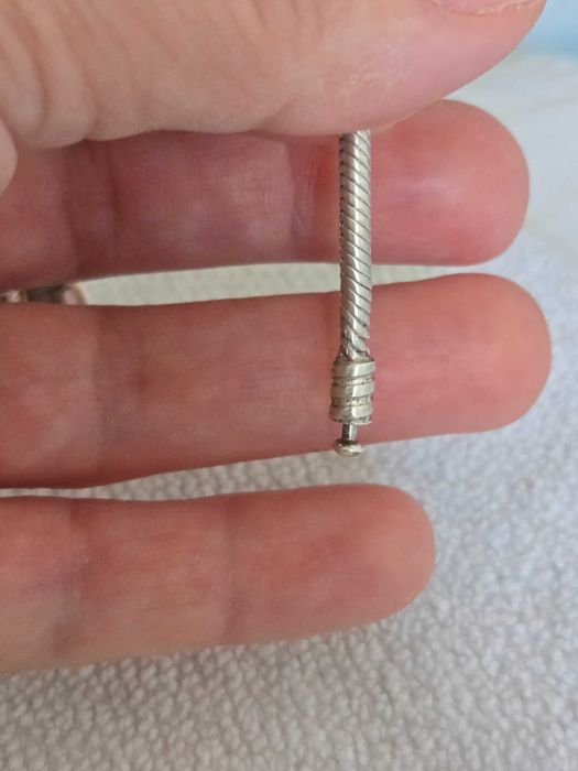 Brățară Pandora Inimă cu Pavé  17 cm
