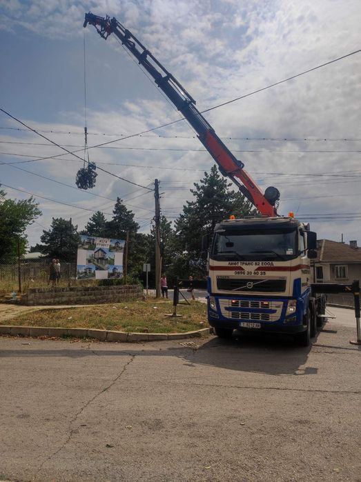 Камион с кран/Транспортни и монтажни услуги в страната и чужбина