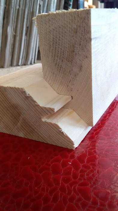 Freza cu profil inclinat 45° pentru imbinari de colt cod IC45