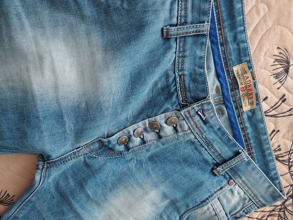 Blugi barbati noi orig Adrexx,SLIM FIT,Mar.34