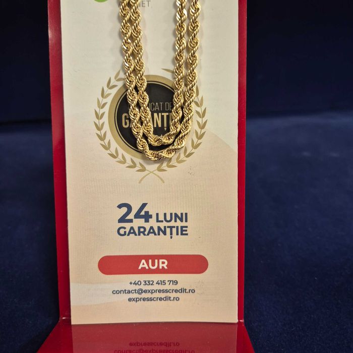 Lant Aur 8K - 10.12 grame / 2884 lei ( B33025.1 / Ag28 Doi Baieti )