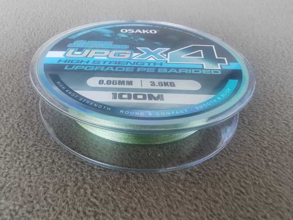 Спининг комплект - въдица, макара и плетено влакно . Нови !