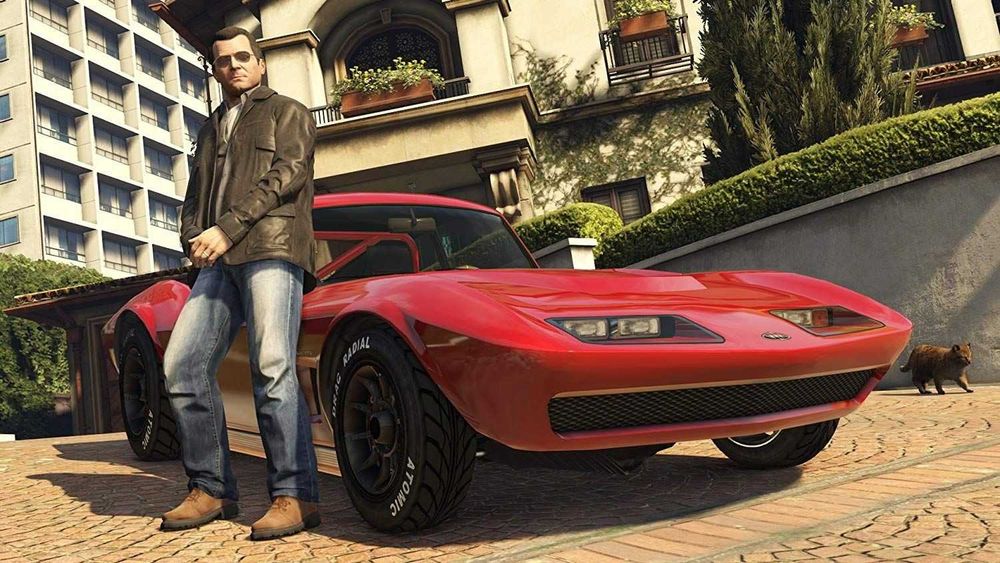 Grand Theft Auto V - Premium Edition (PS4)  Игра PS4 PS5 Нова Запечатана