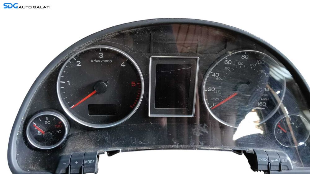 Ceas Ceasuri Bord Cluster Instrumente Bord Audi A4 B7 2.0 TDI BRD 2005 - 2008 Cod 1036901830 [M8384]