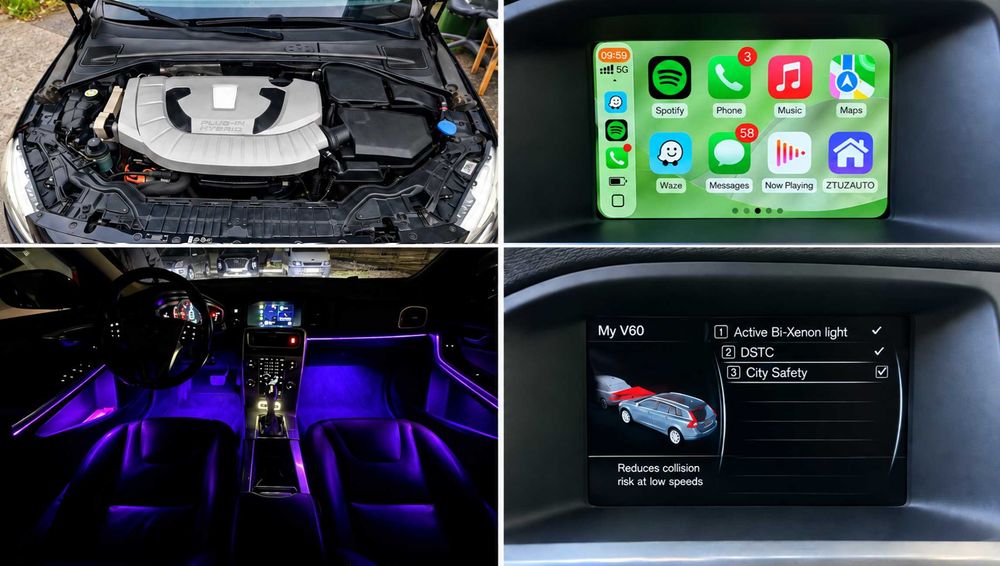 Volvo V60 D6, 2.4L, PlugIn-Hybrid - IMPECABIL