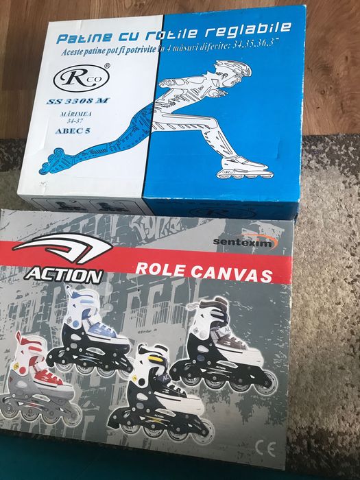 Patine cu rotile Rco si Action
