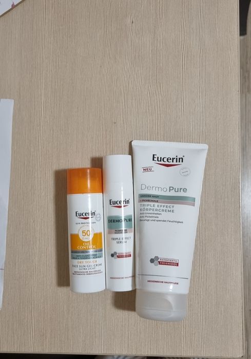 Eucerin triple effect, sunscreen