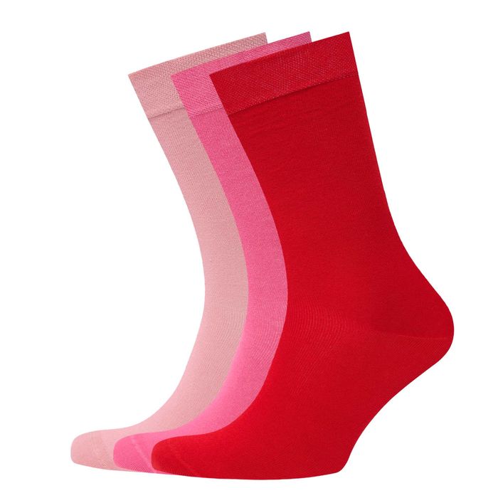 Органични дамски 3 броя чорапи без шев, с мека, не стягаща ластика