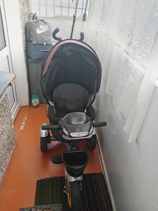 Велосипед с ручкой