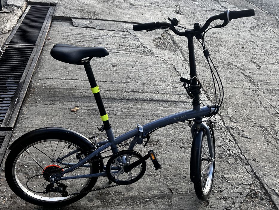 VÂND Bicicletă pliabilă Fold 120 gri