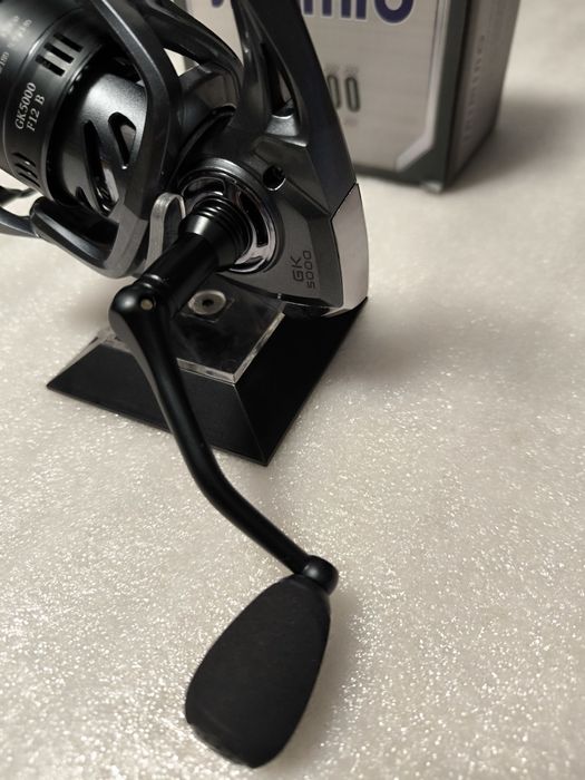 SET 4 Mulinete Crap SAIMINO GK 5000 12 Rulmenti NEW 2025