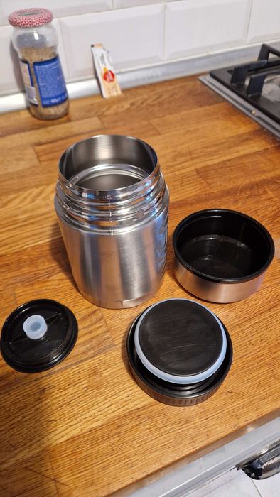 Termos/recipient supa/ciorba Inox Nasa