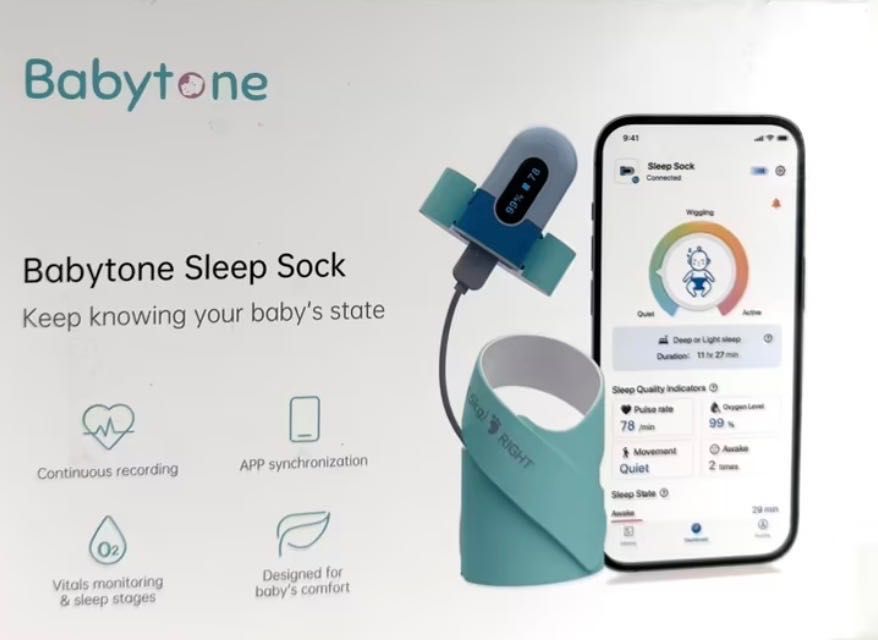 Babytone Babytone Sleep Sock чорап смарт