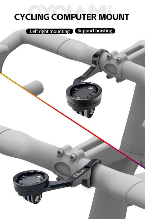 Suport Garmin aluminiu Cyclami S5 ciclocomputer ghidon bicicleta