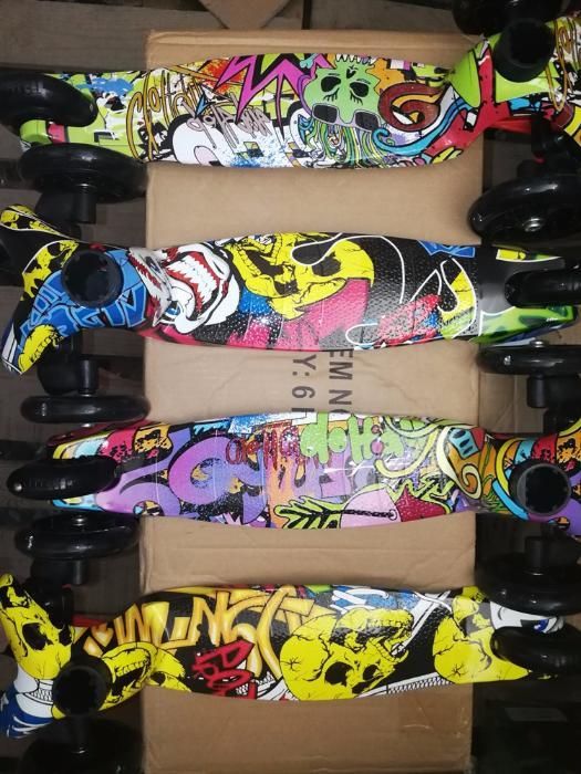 Тротинетка с Графити за деца 2 - 4 години MicMax 02