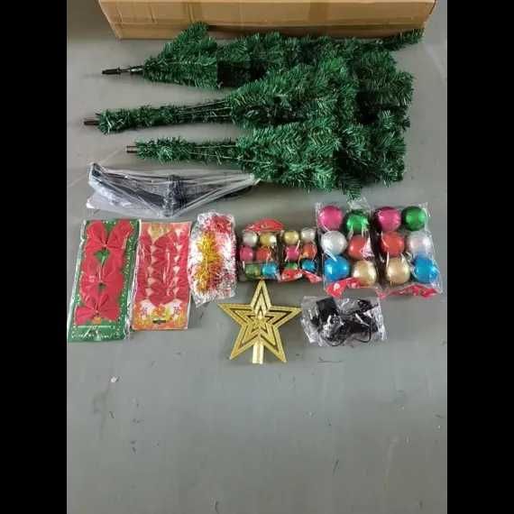 Brad artifical 180cm si accesorii incluse impodobit si instalatie