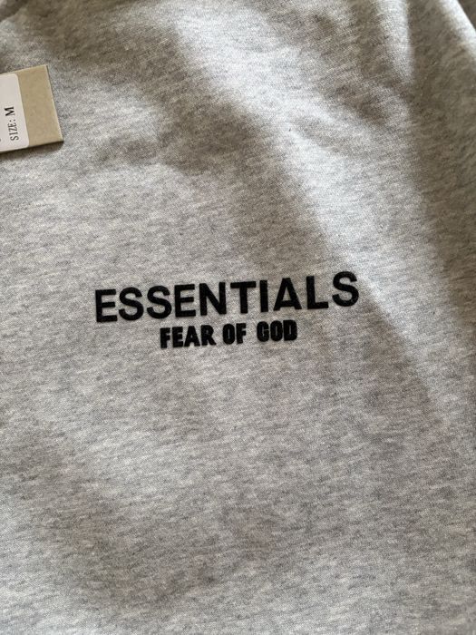 Essentials Fear Of God - hoodie grey