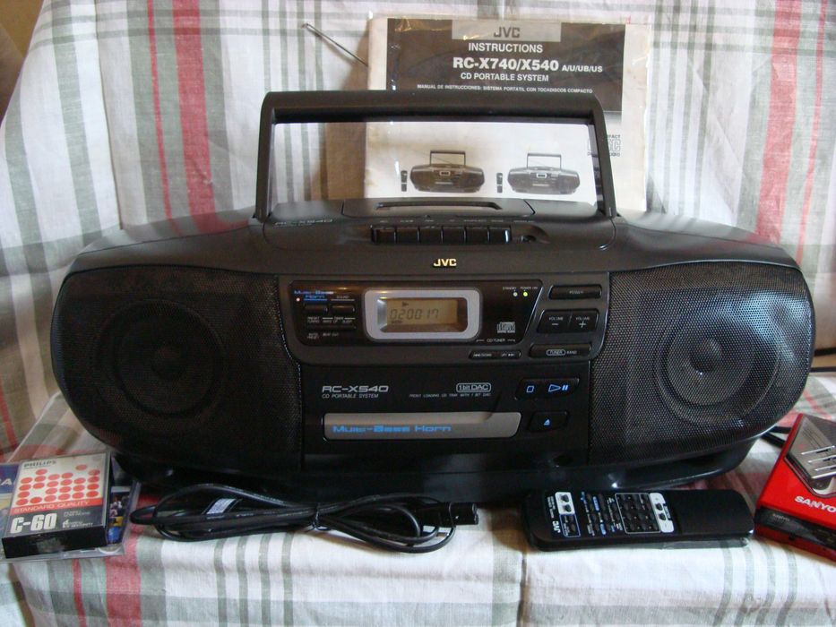 JVC  RC- X 540 Редкая 1995 год  Made IN Malaysia