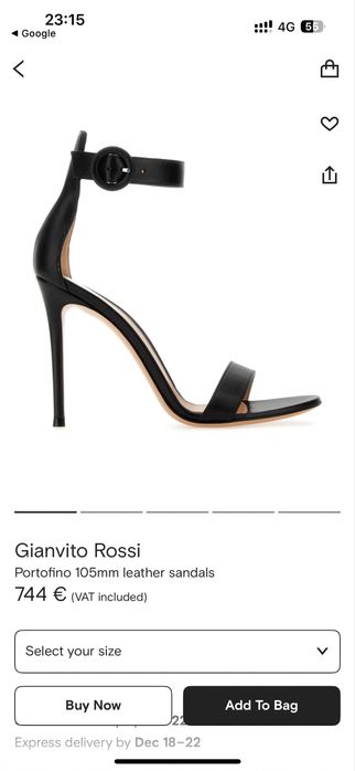 Sandale Gianvito Rossi noi
