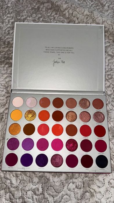 Paleta farduri Morphe x Jaclyn Hill