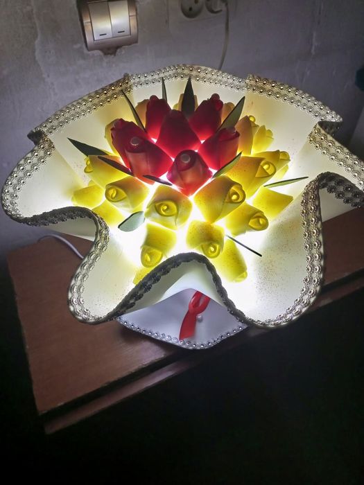 Букет- светильник