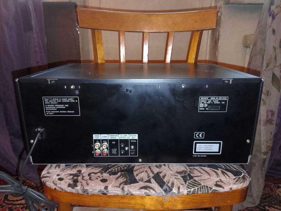 CD‑чейнджер Sony CDP‑CX55